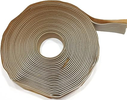 XFasten Butyl Sealing Tape, Gray, 1/8-In X 3/4-In X 30-Foot Plumbers - Foto 2